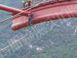 龍州縣共宜大橋鋼結構檢測