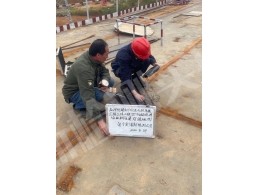 云南，紅河州建水至元陽高速公路土建工程，螞蝗塘匝道鋼箱梁焊縫檢測(cè)現(xiàn)場(chǎng)作業(yè)